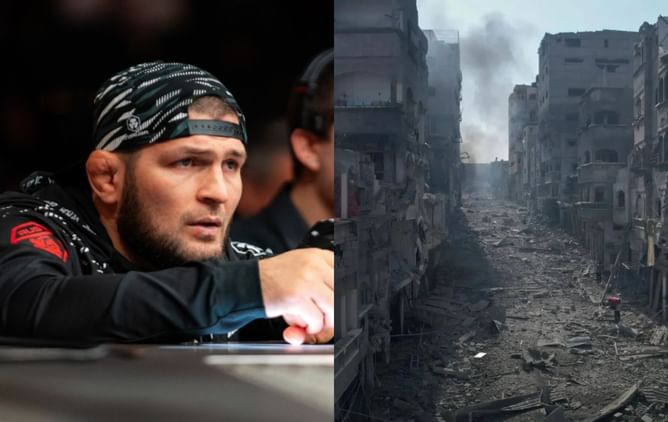 "Where these people will return?" - Khabib Nurmagomedov raises eye-opening question about the fate of Palestinian's amid UFC 311 setback