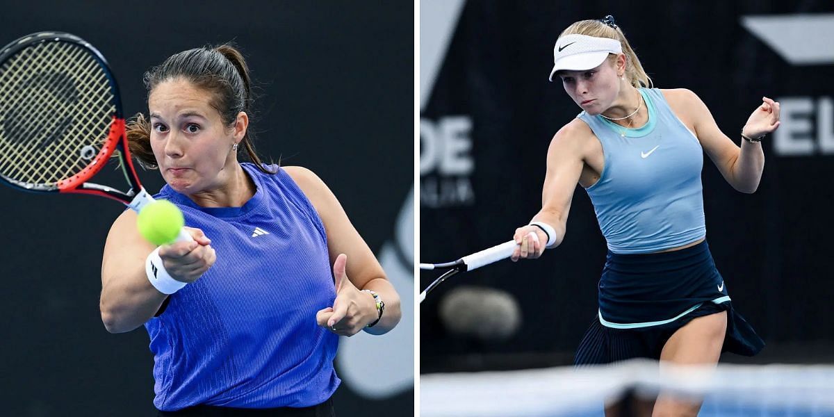 Daria Kasatkina (L) vs Emerson Jones (R) preview, (Source: Getty Images)