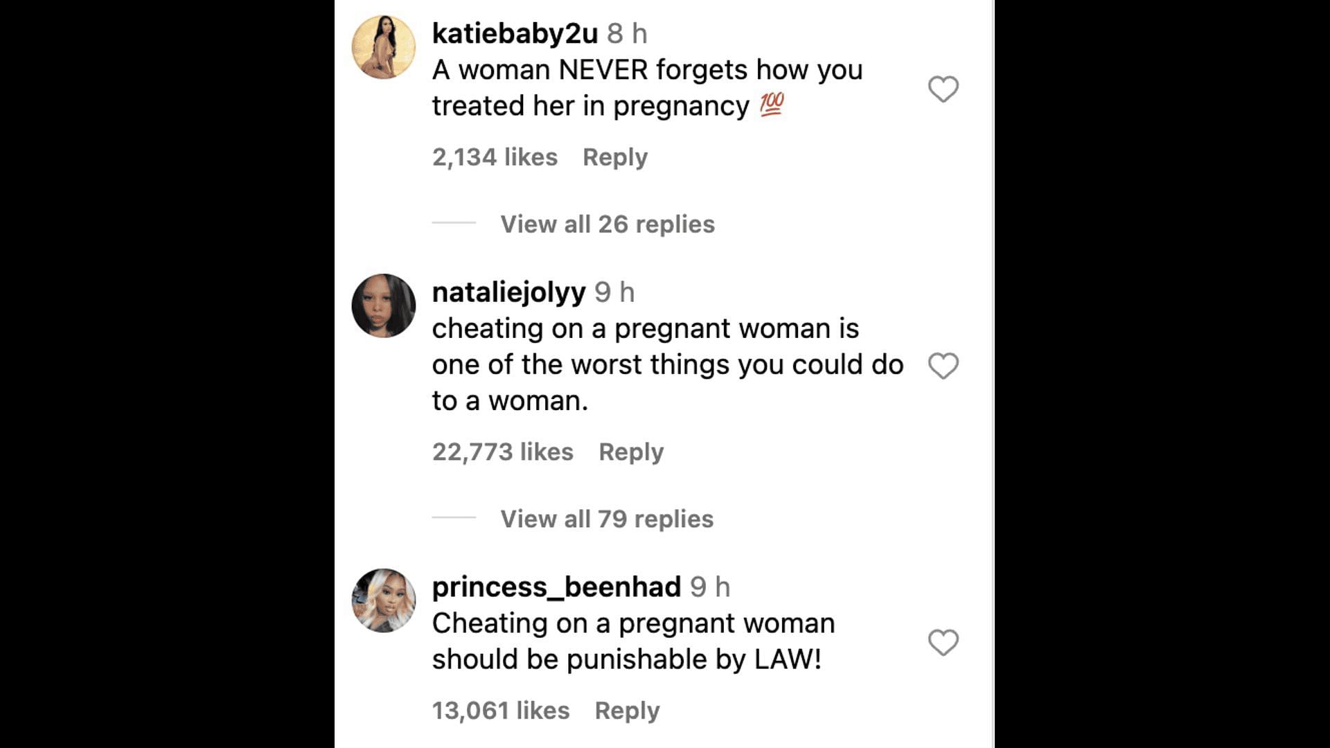 Leray posts a story about infidelity, social media users bash her partner, Trippie Redd: Details and reactions explored. (Image via Instagram)