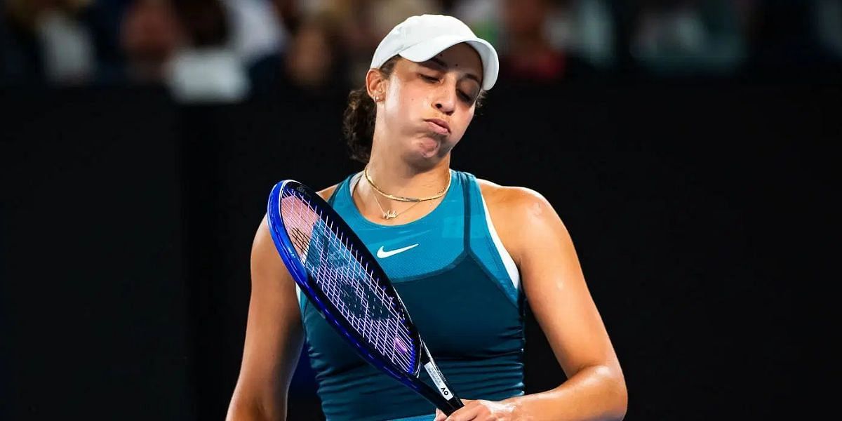 Madison Keys at the 2025 Australian Open (Source: Getty)