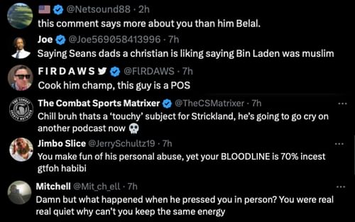 Screenshots from @Bullyb170 on X