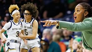Hannah Hidalgo, Olivia Miles and teammates send their best wishes to Notre Dame ahead of CFP national championship game vs Ohio State