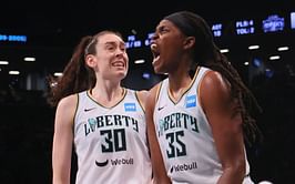 Breanna Stewart's teammate Jonquel Jones makes feelings known on TikTok ban amid scenic Bahamas getaway
