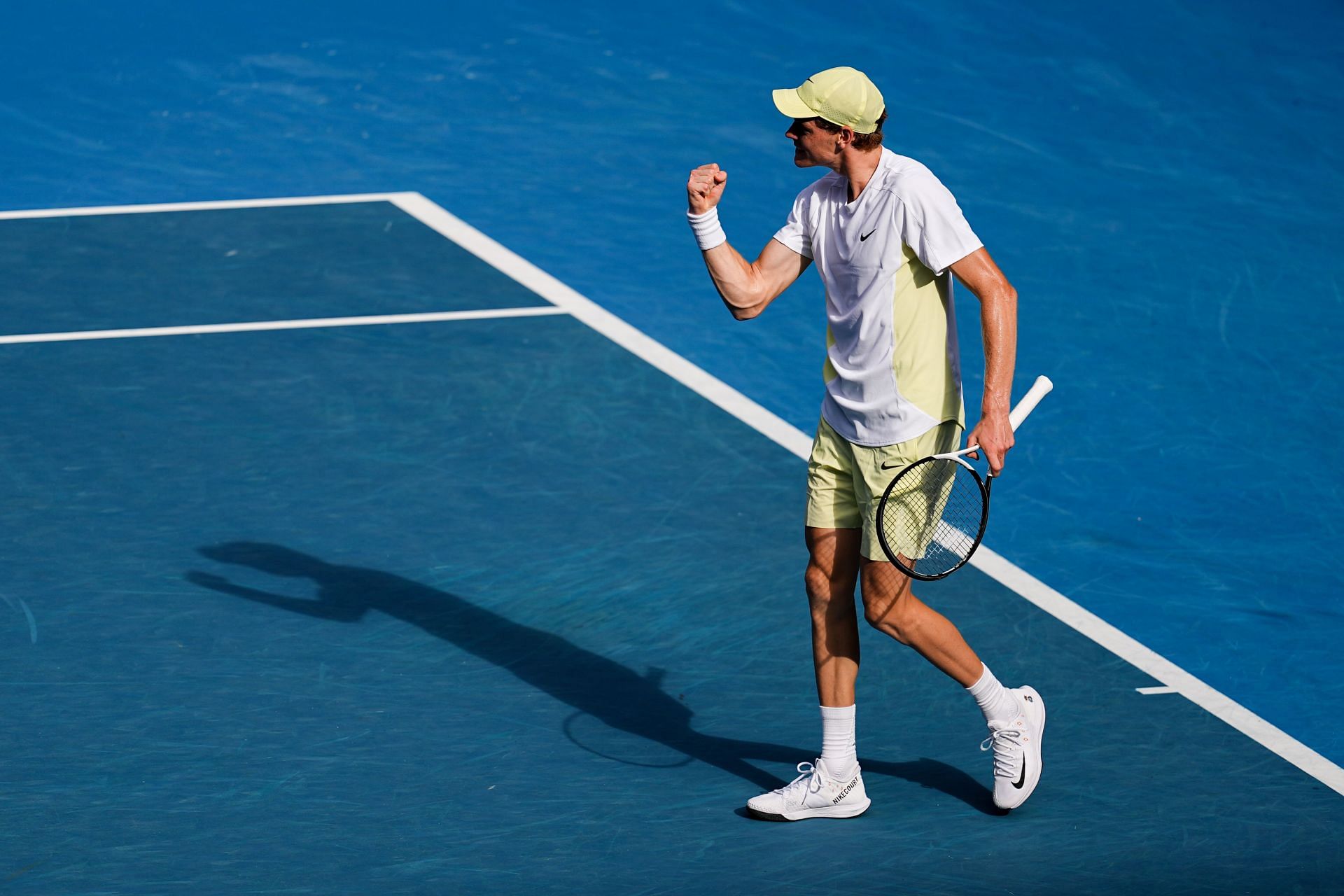 Jannik Sinner at the 2025 Australian Open - Day 9 - Source: Getty