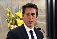 "Gotta make sure he looks buff during the catastrophe"— Internet calls out David Muir for wearing clothes pegs during LA fire coverage