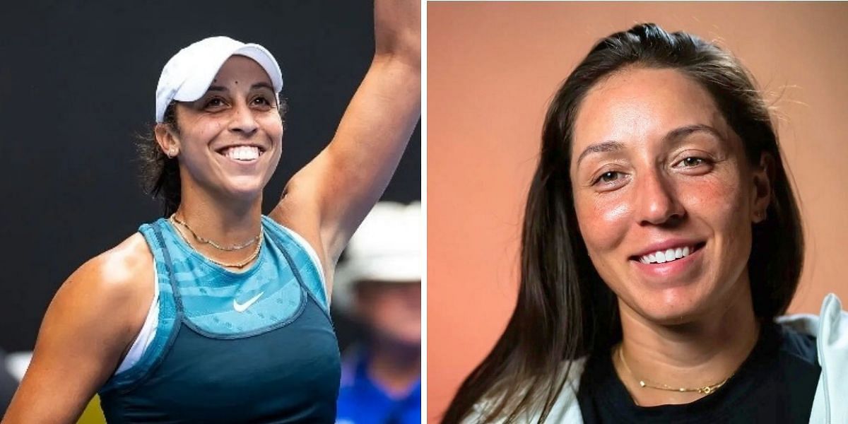 Jessica Pegula and Madison Keys. Source: Getty 