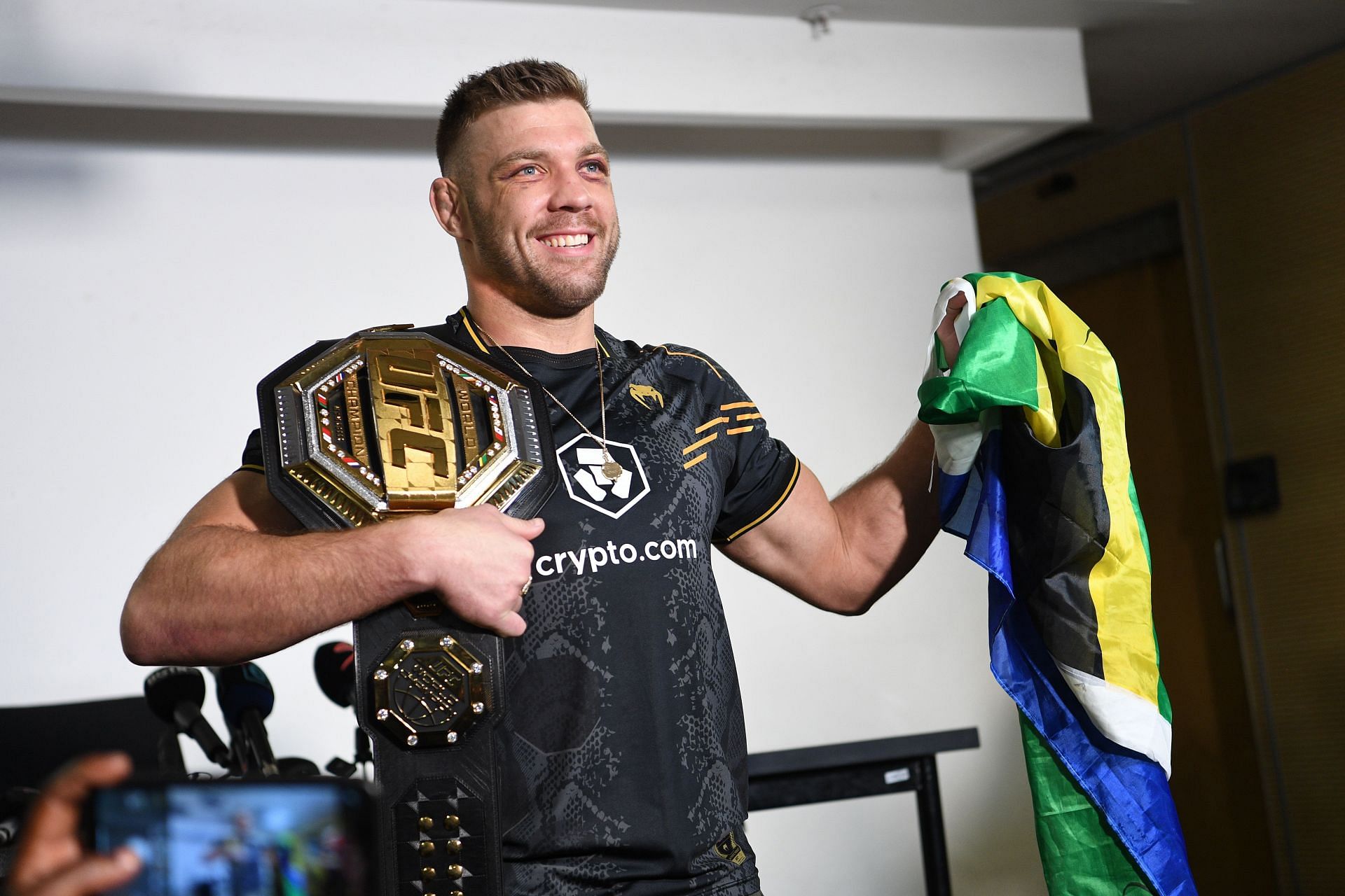 UFC Middleweight Champion Dricus Du Plessis Returns Home