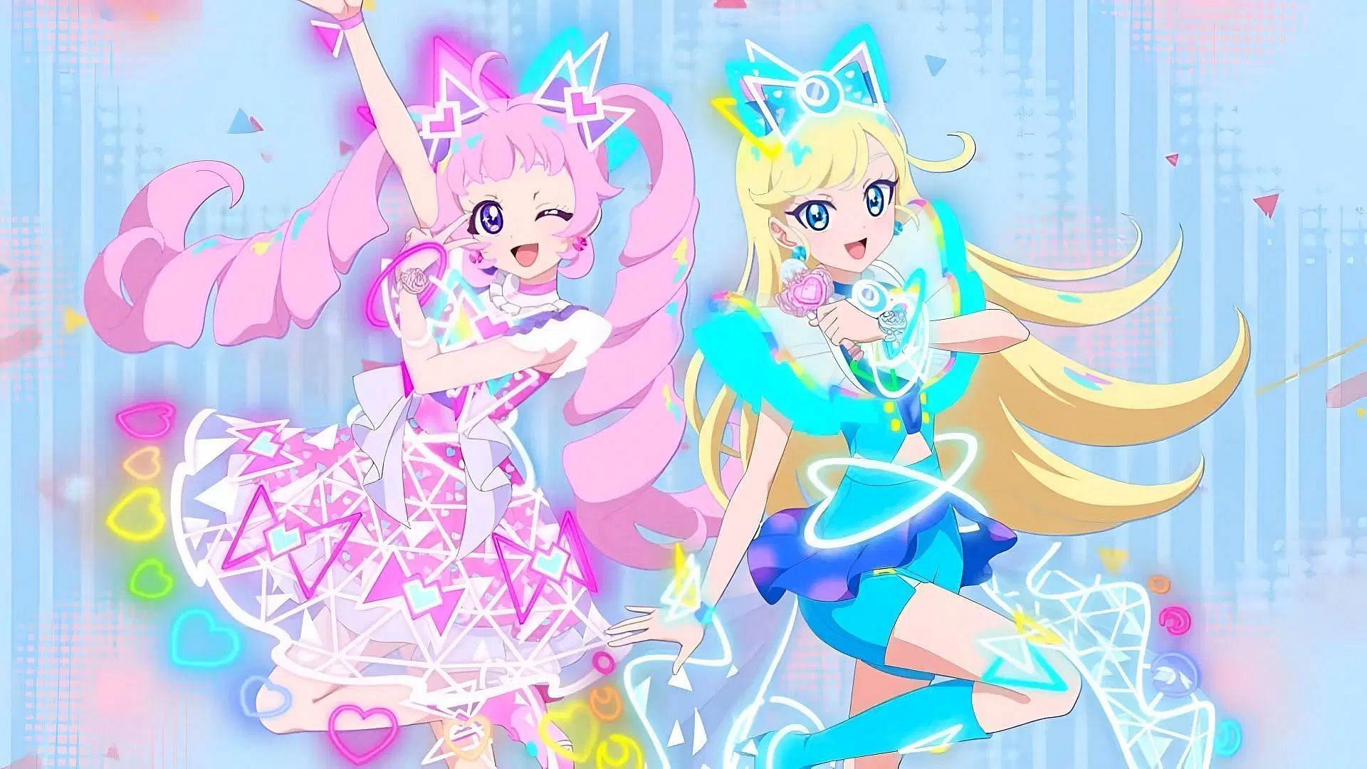 Mitsuki and Himari, as seen in the anime (Image via Studio OLM and Dongwoo A&amp;W)