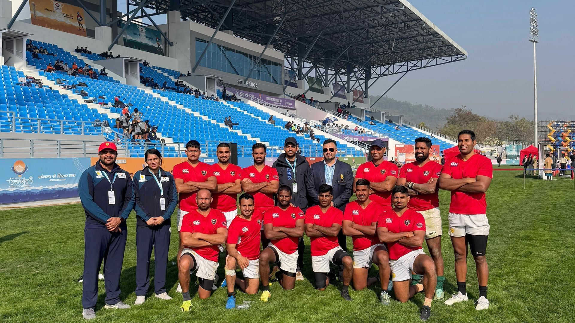 National Games 2025: Haryana Men&rsquo;s Rugby 7s Team extends their winning streak to qualify for the semis (Image via Haryana team PR) 