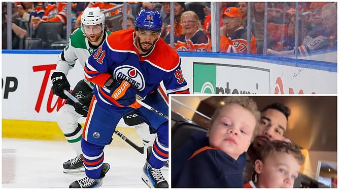 WATCH: Evander Kane’s pregnant fiancée Mara Teigen shares heartfelt father-son moment as they spend quality time together