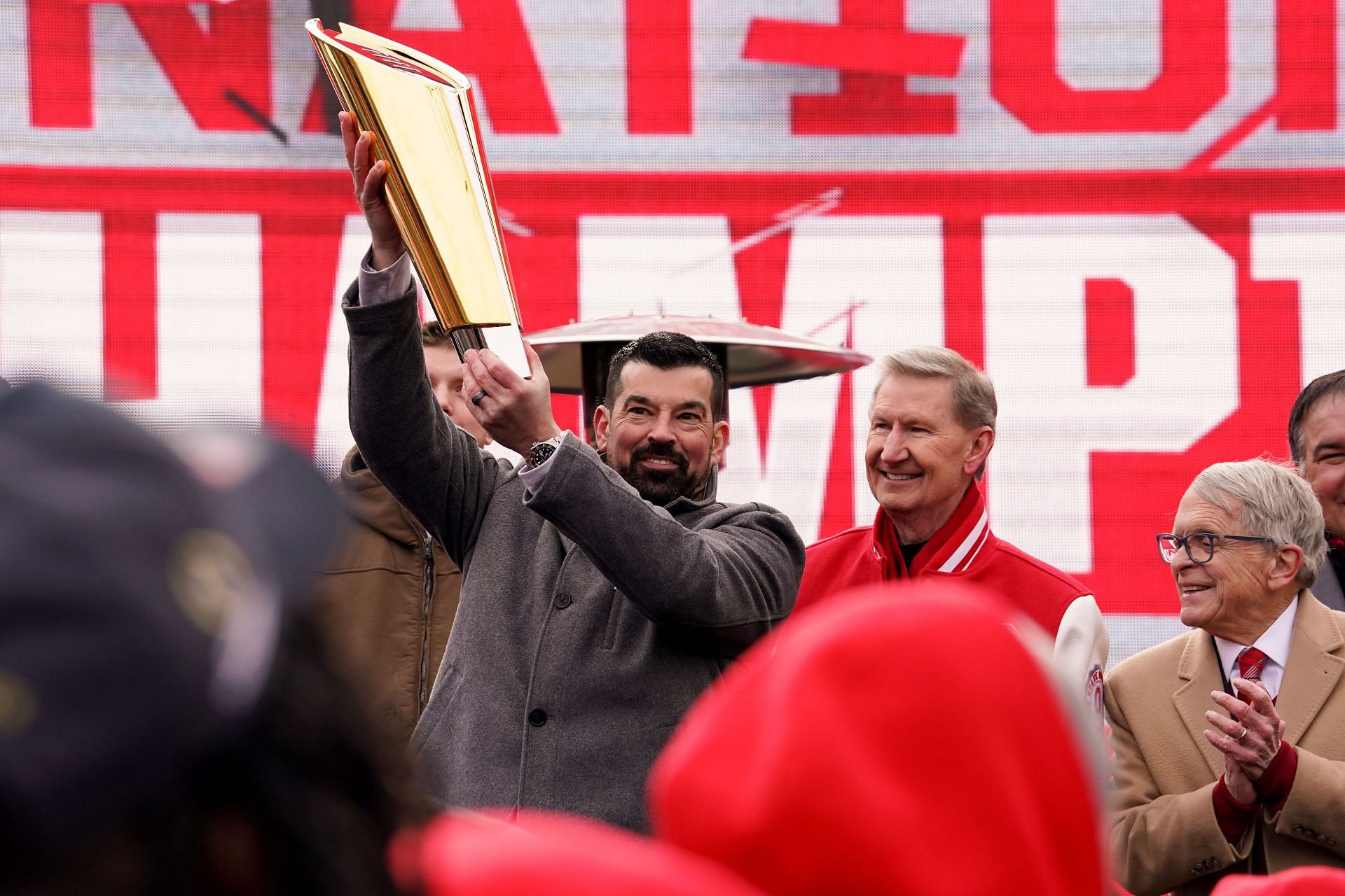 Ohio State Buckeyes Celebrate NCAA Football Championship - Source: Getty