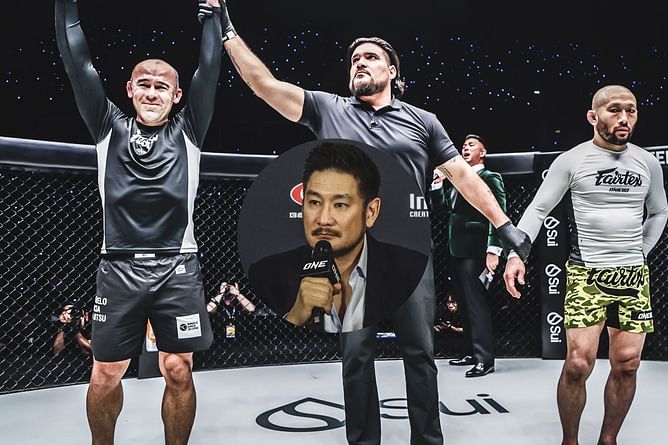 “He didn't make a single mistake” - Chatri Sityodtong in awe of BJJ legend Marcelo Garcia’s "flawless performance" against Masakazu Imanari