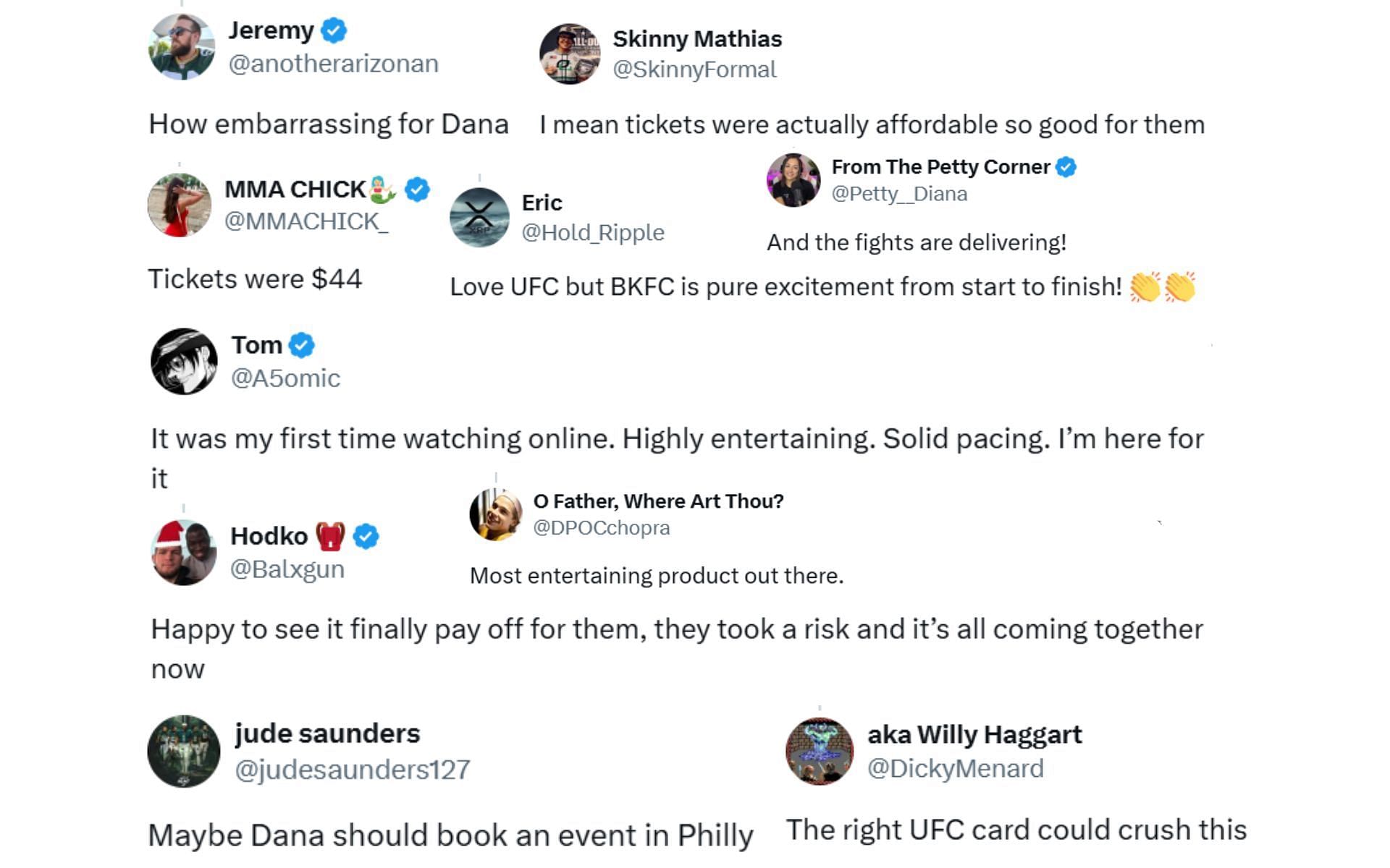 Fan reactions [Image via screenshots of comments under @arielhelwani&#039;s post on DX]