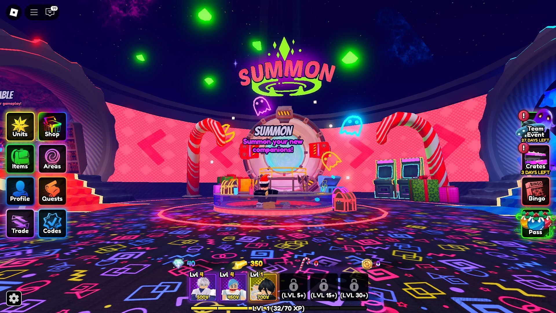 Spiral can be obtained through Summons (Image via Roblox)