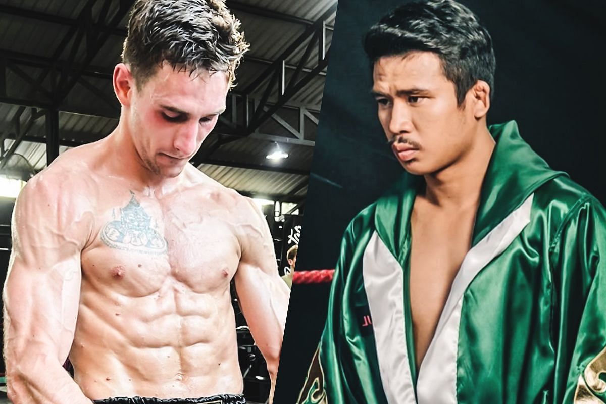 Nico Carrillo (L) and Superlek (R) | Photo by ONE Championship