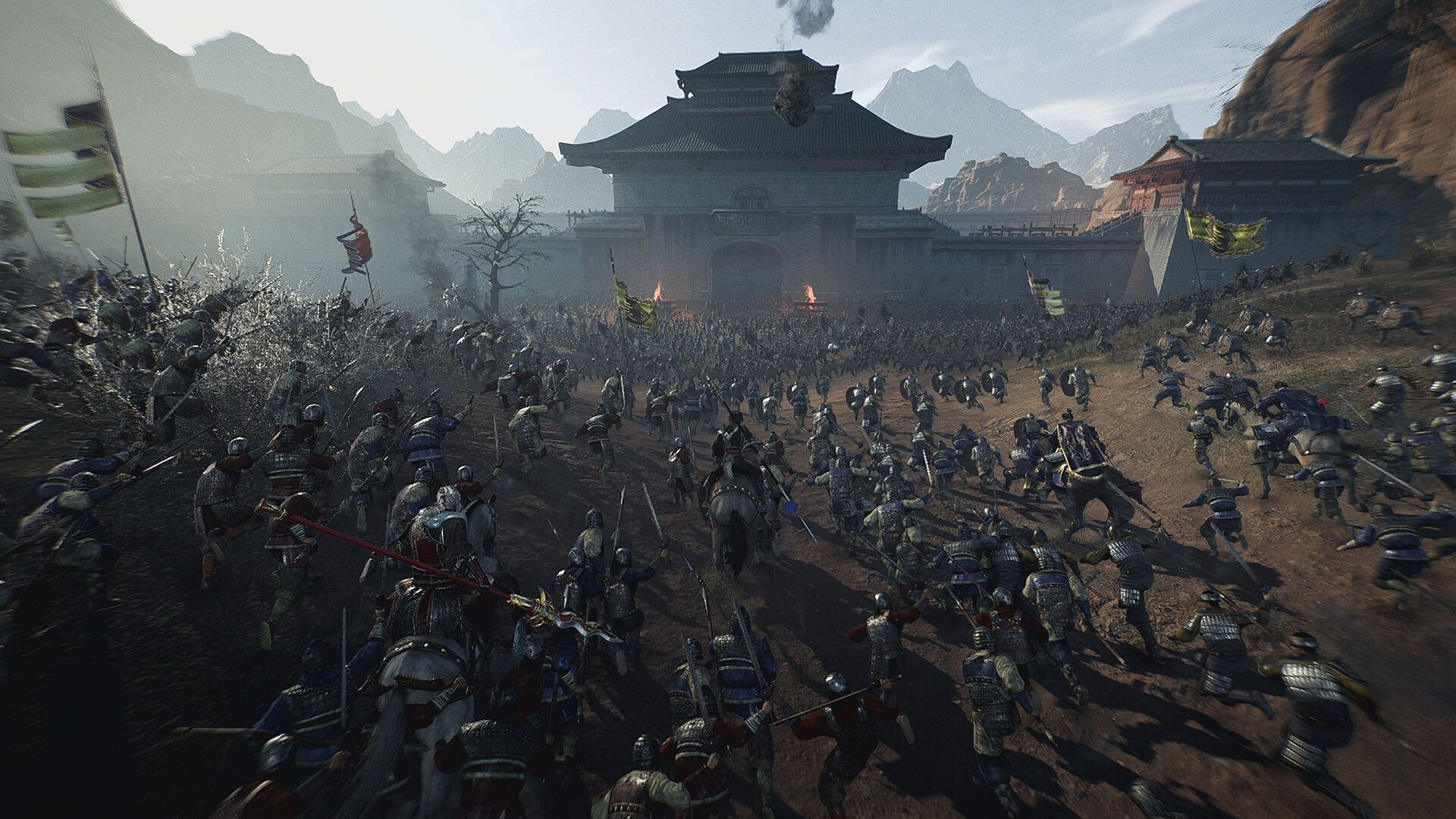 A still from Dynasty Warriors Origins (Image via KOEI TECMO)