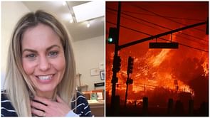 Valeri Bure's wife Candace expresses heartfelt gratitude towards LA's unity, shares resources for families impacted by disastrous LA wildfires