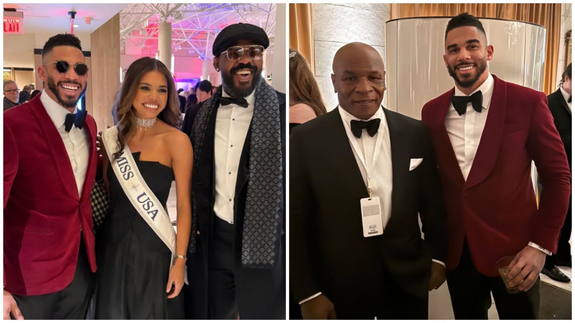 In Photos: Oilers' Evander Kane links up with 'Iron' Mike Tyson and more A-list celebs at Donald Trump’s inauguration ball