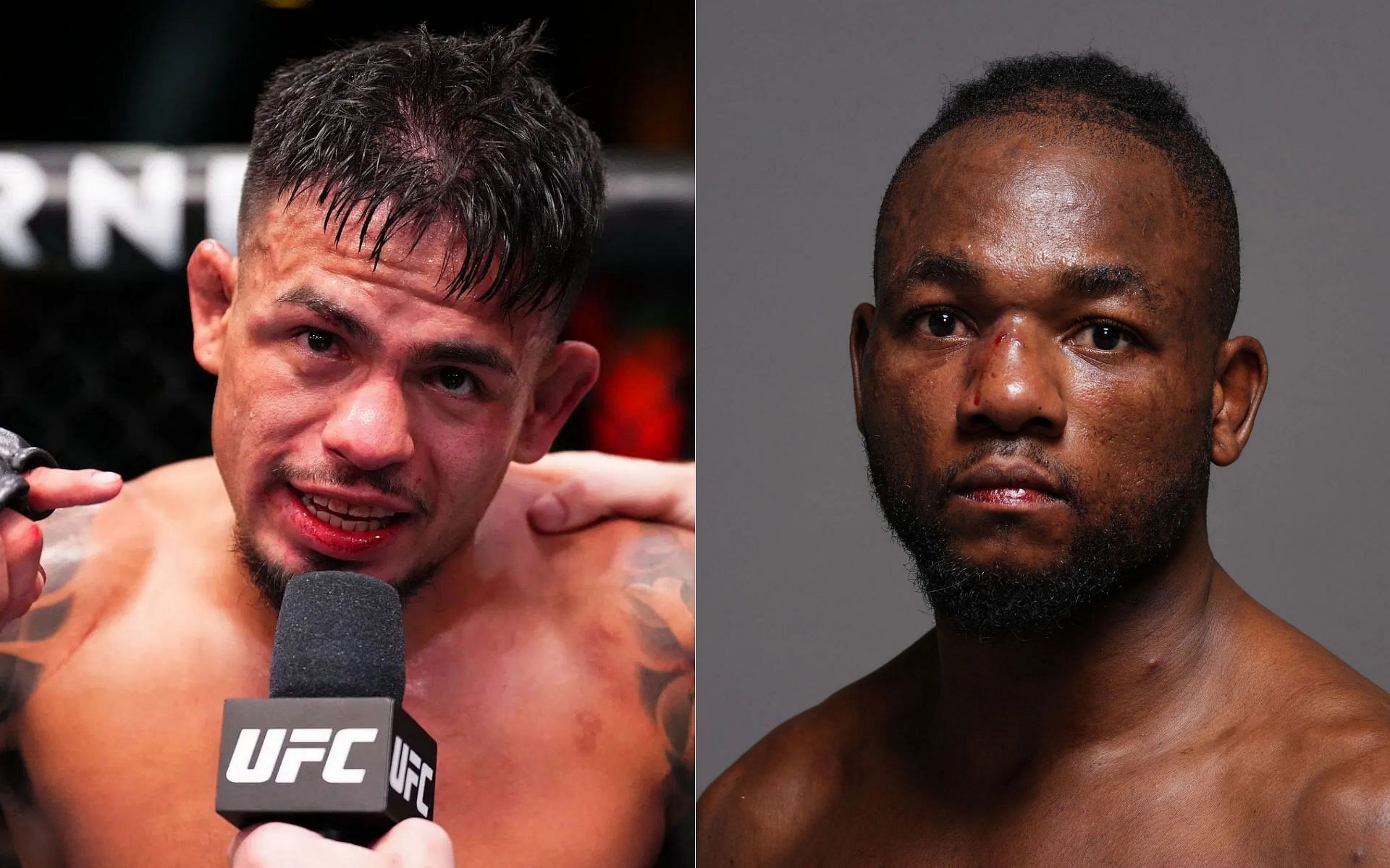 Brandon Royval (left) and Manel Kape (right) will lock horns on March 1 [Image courtesy: Getty]