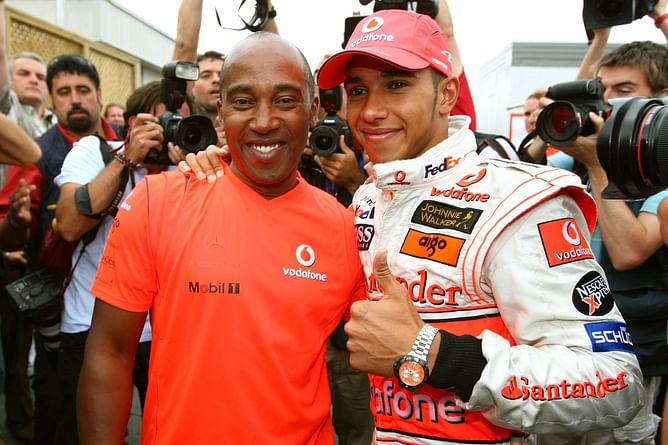 "I remember looking down from the podium and seeing my dad": When Lewis Hamilton opened up on how he felt after his first F1 win