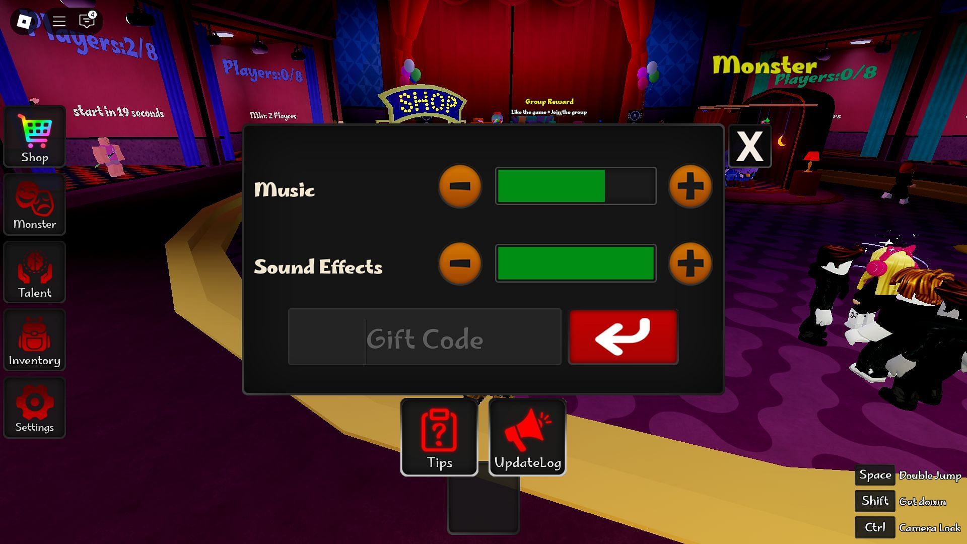 Codebox in Escape the Monster (Image via Roblox)