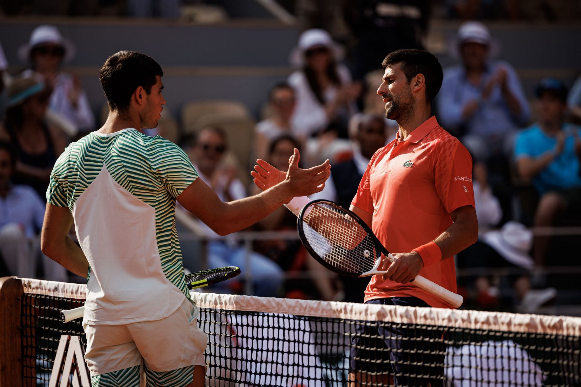 Novak Djokovic and Carlos Alcaraz - Source: Getty