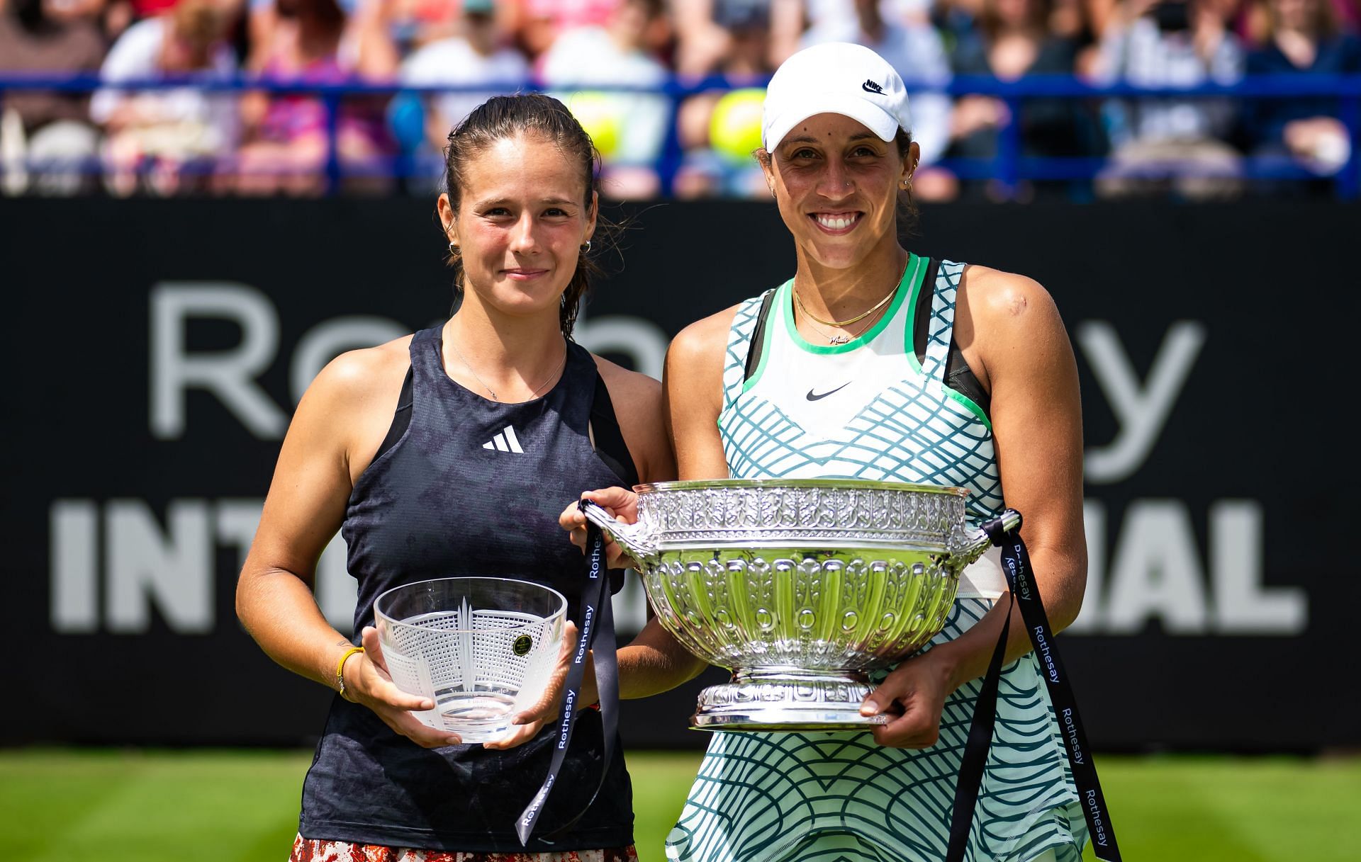 Keys beat Kasatkina to win the 2023 Rothesay International title (Image via Getty)