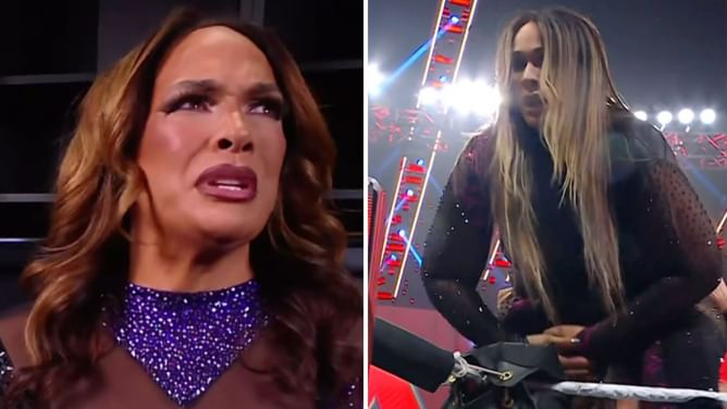 [Watch] Unseen footage of Nia Jax being carried by a male referee following WWE Women's Championship loss on SmackDown