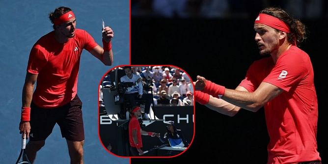WATCH: Controversial scenes as Alexander Zverev vs Tommy Paul Australian Open clash gets interrupted by feather; umpire call leaves German furious