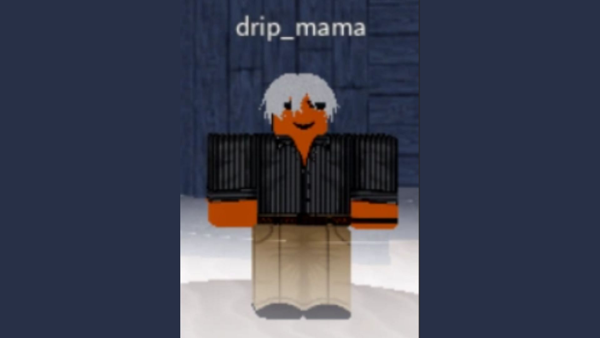 Find the drip_mama behind the Cake Quest Giver NPC (Image via Roblox)