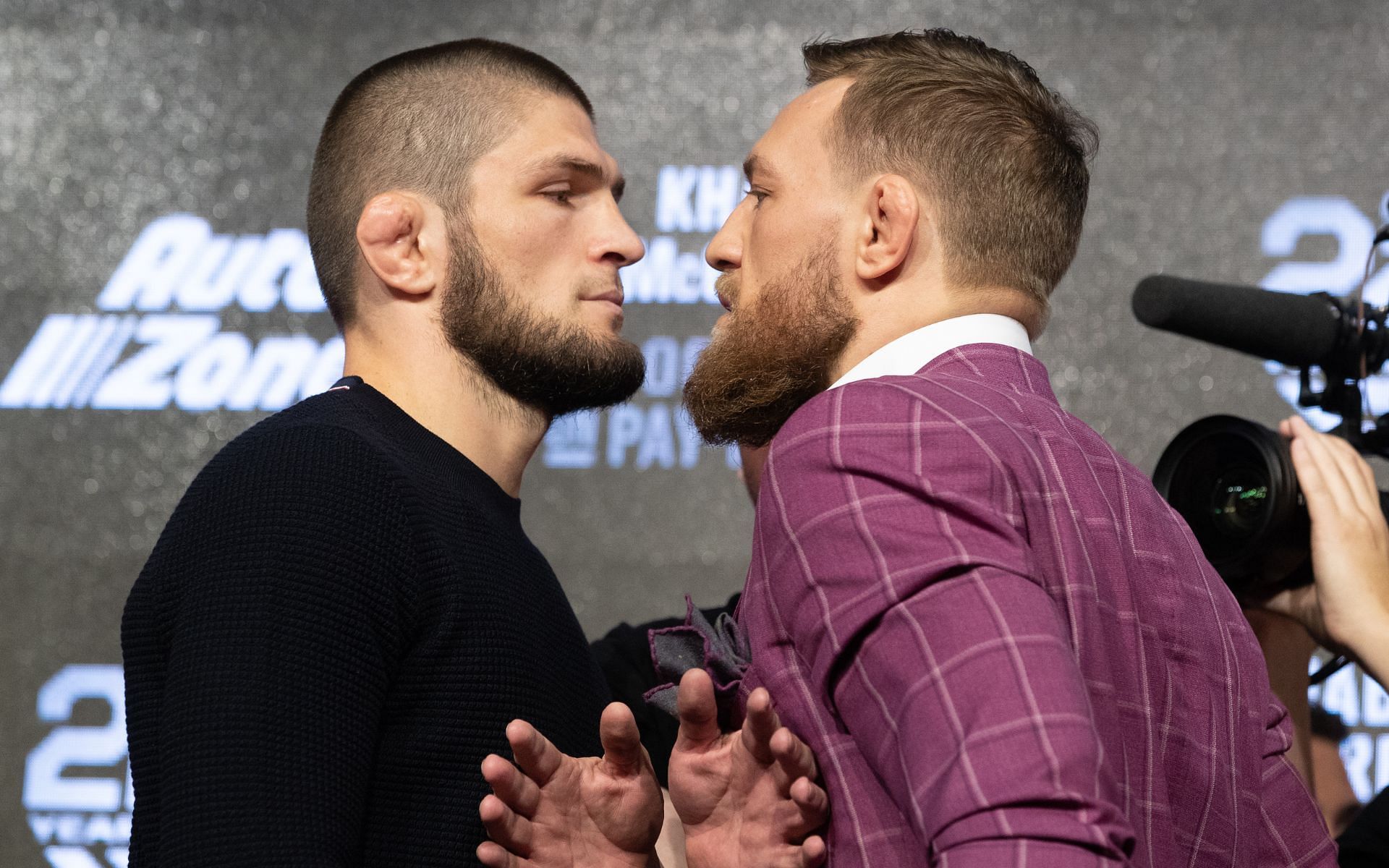 Khabib Nurmagomedov (left) and Conor McGregor (right) are longtime rivals [Image courtesy: Getty Images]