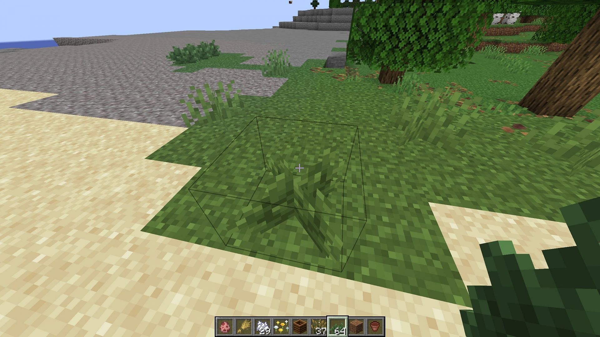 Bush blocks will remain short and not grow in height to make them more useful in decoration (Image via Mojang Studios)