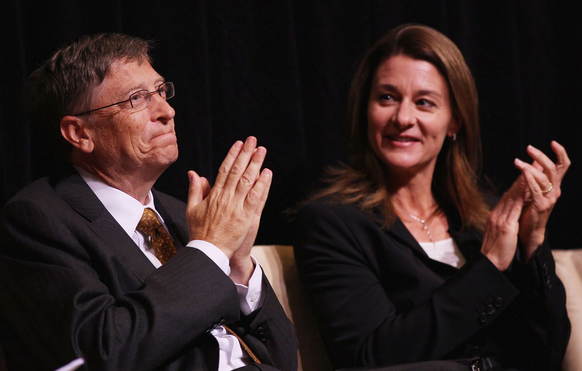 Bill And Melinda Gates Awarded Fulbright Prize For Int&#039;l Understanding (Image via Getty)