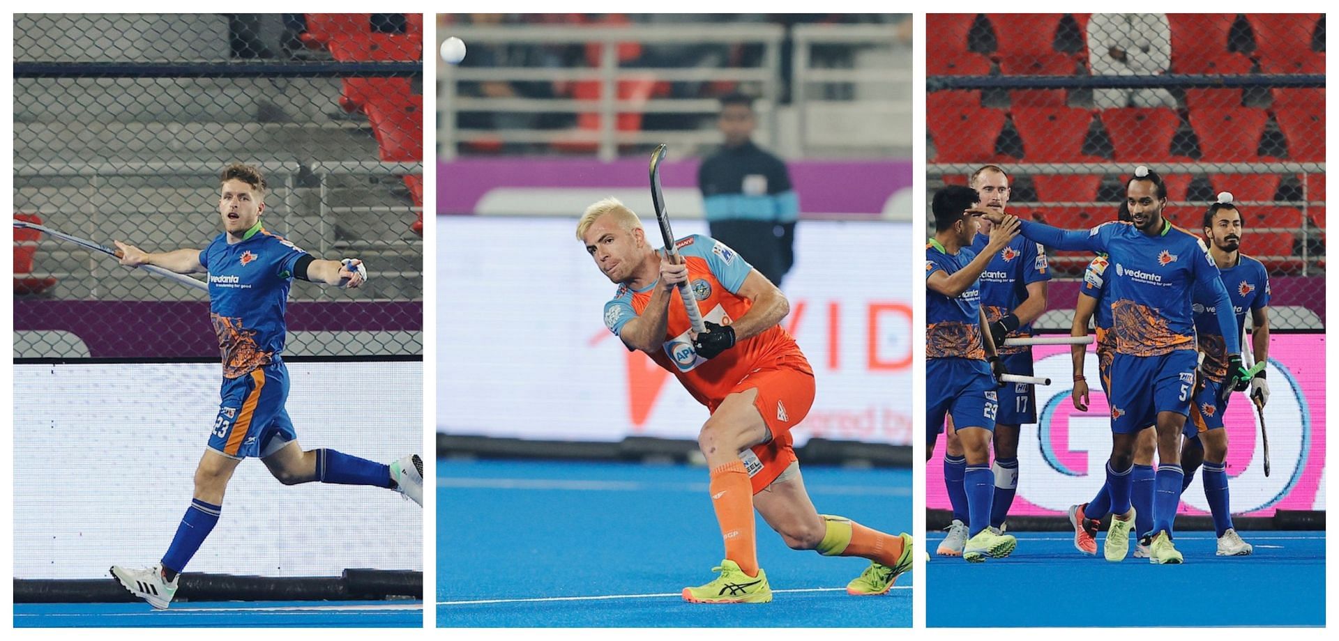 Kalinga Lancers cruised to a massive win against the Pipers - Source:  Hockey India League