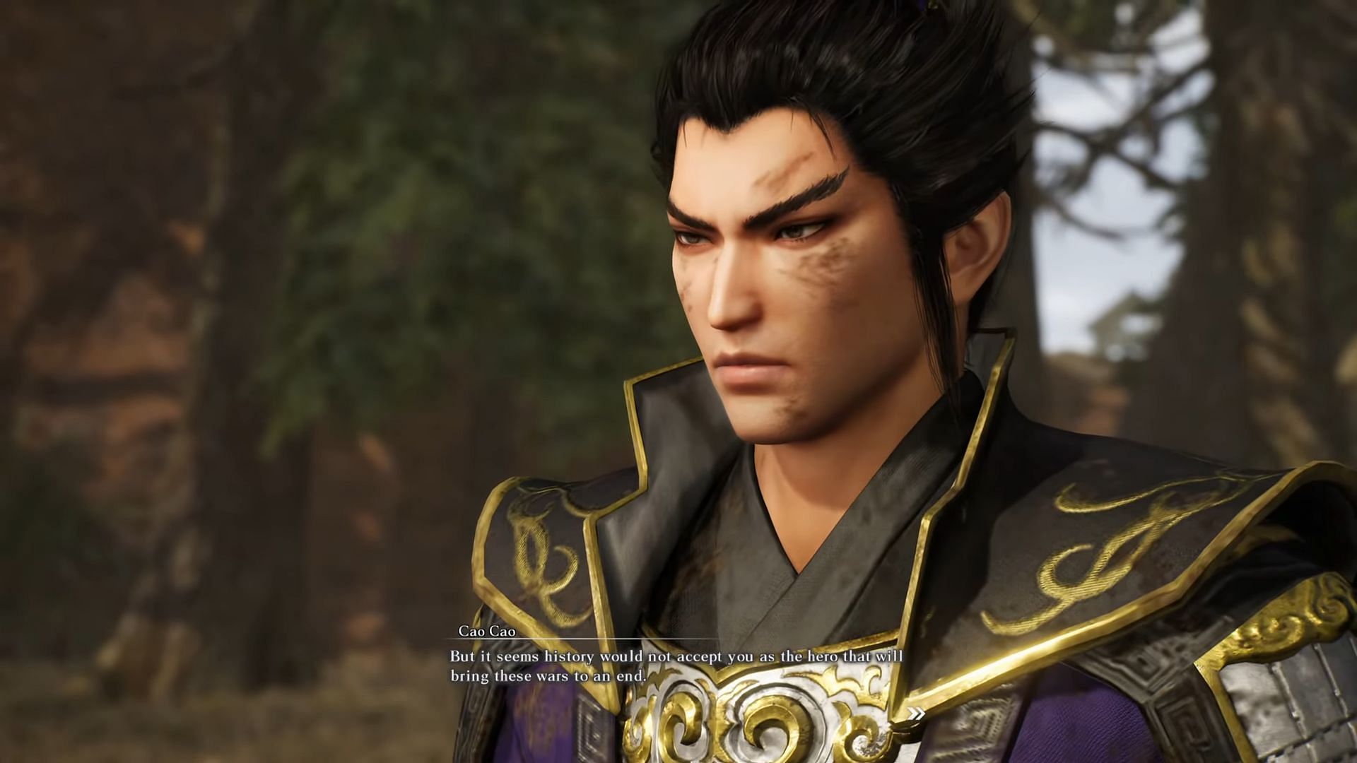 Cao Cao from the final mission in Chapter 4 (Image via Koei Tecmo)