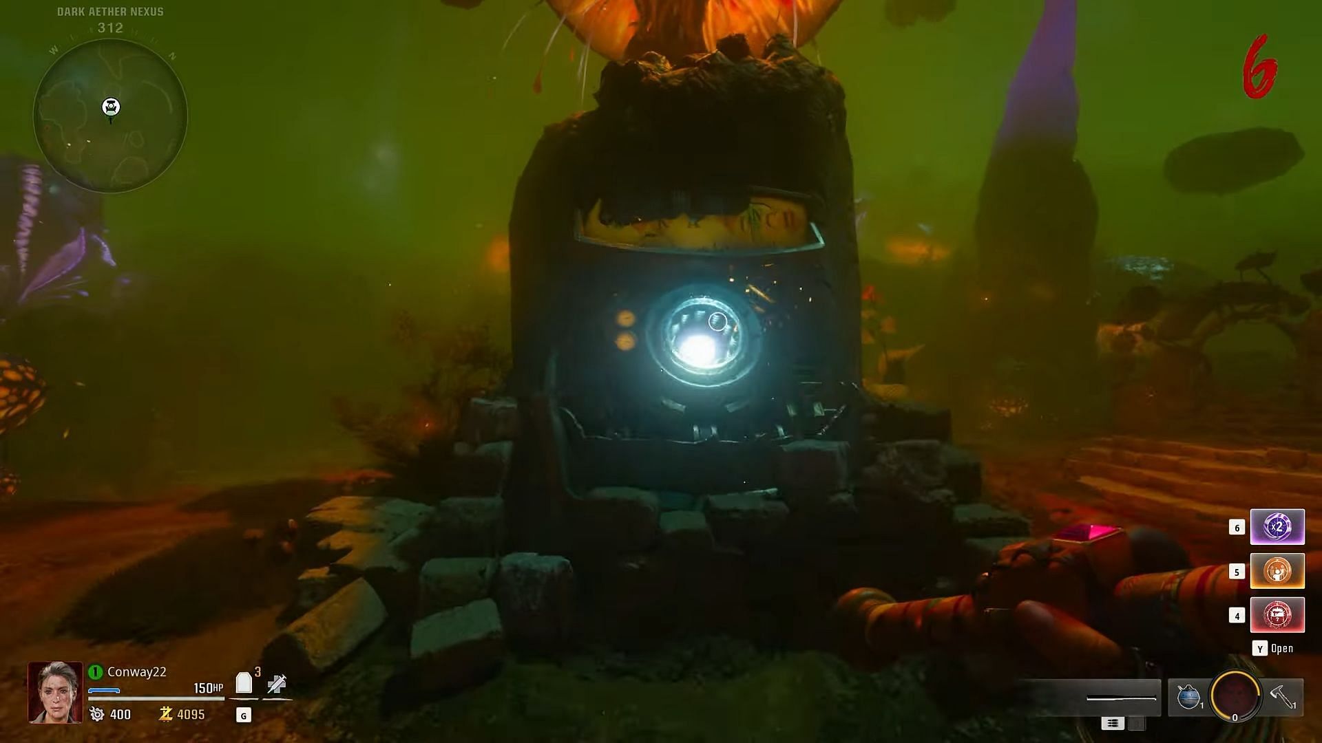 Finding the machine (Image via Activision and youtube.com/@MrRoflWaffles)