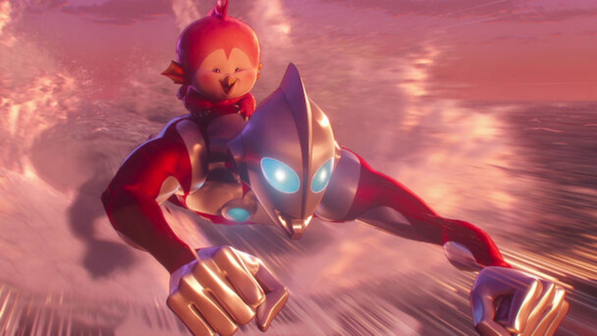 a still from Ultraman: Rising (image via Netflix)