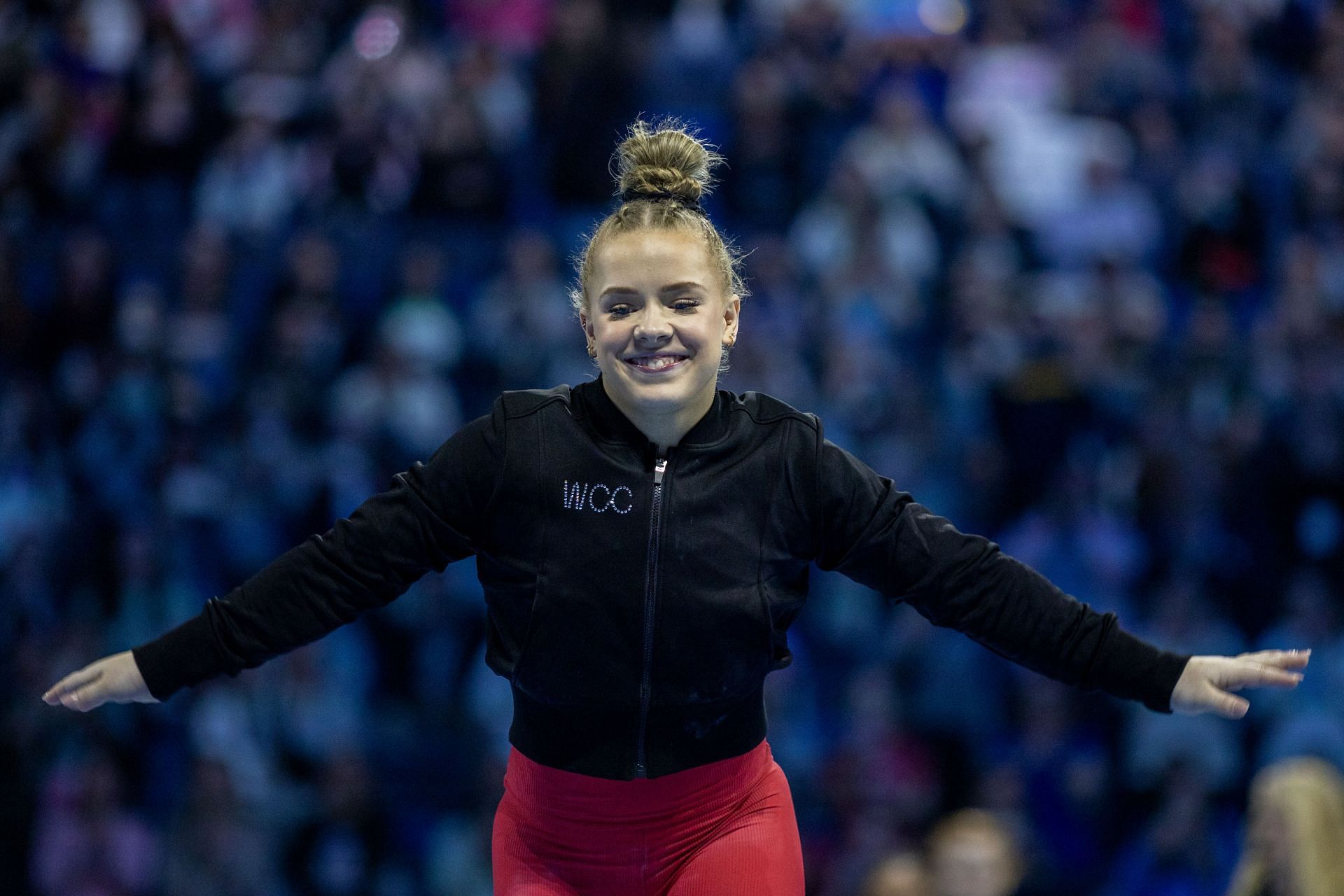 Joscelyn Roberson reacts at the 2024 Core Hydration Classic - (Source: Getty)