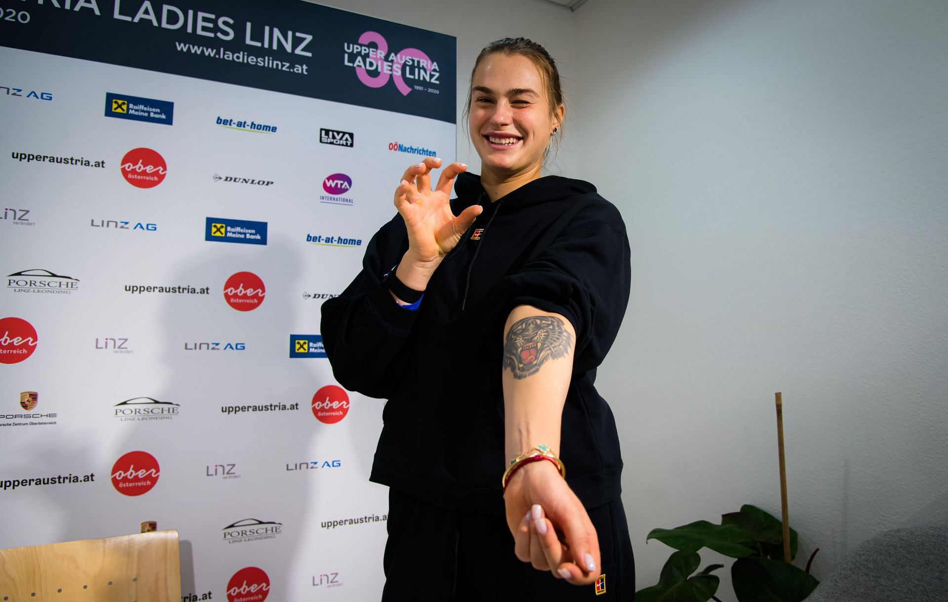 Aryna Sabalenka Tattoo. Source: Getty Image