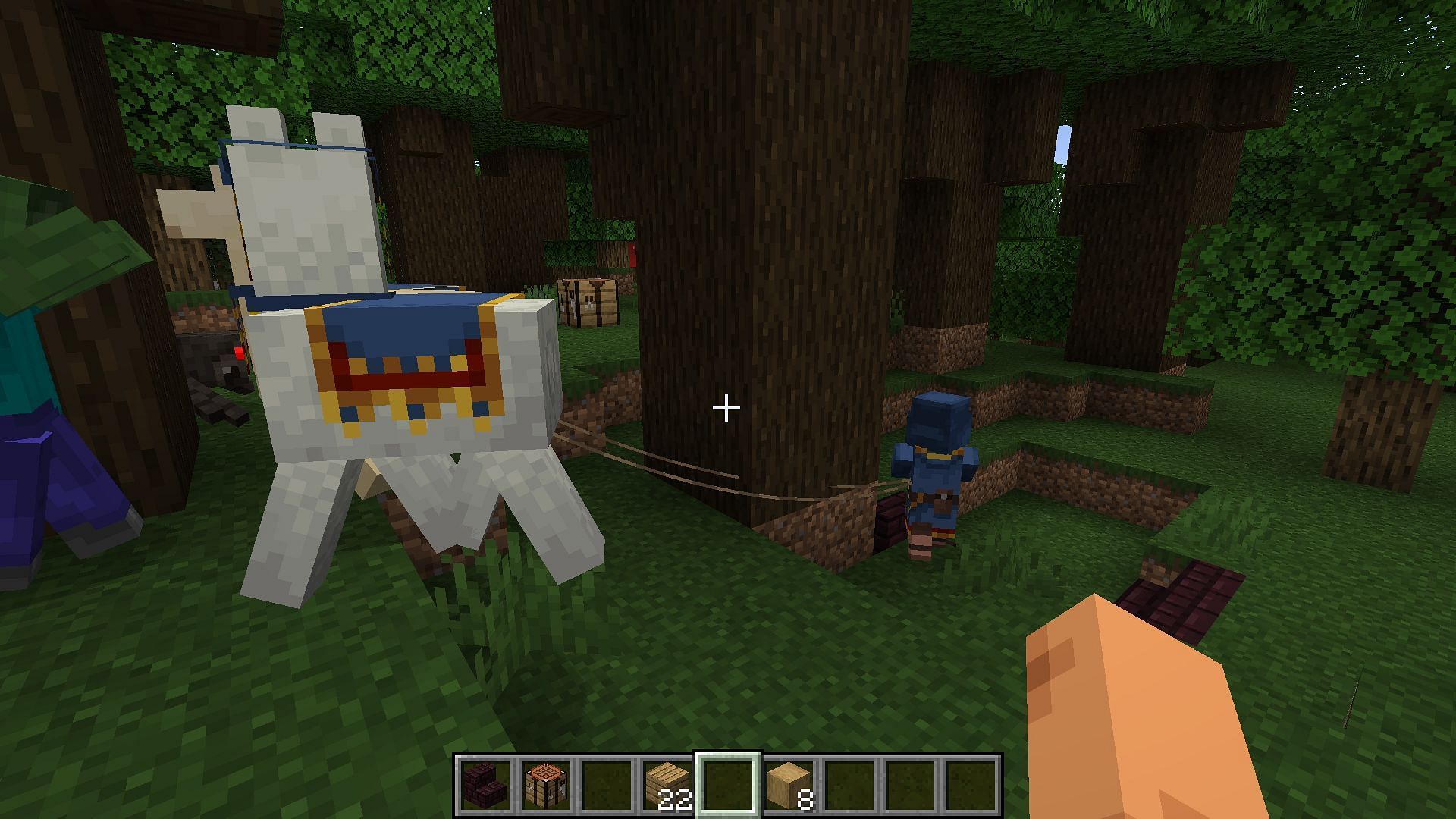 The saddle gets a major overhaul in Minecraft snapshot 25w03a (Image via Mojang Studios)