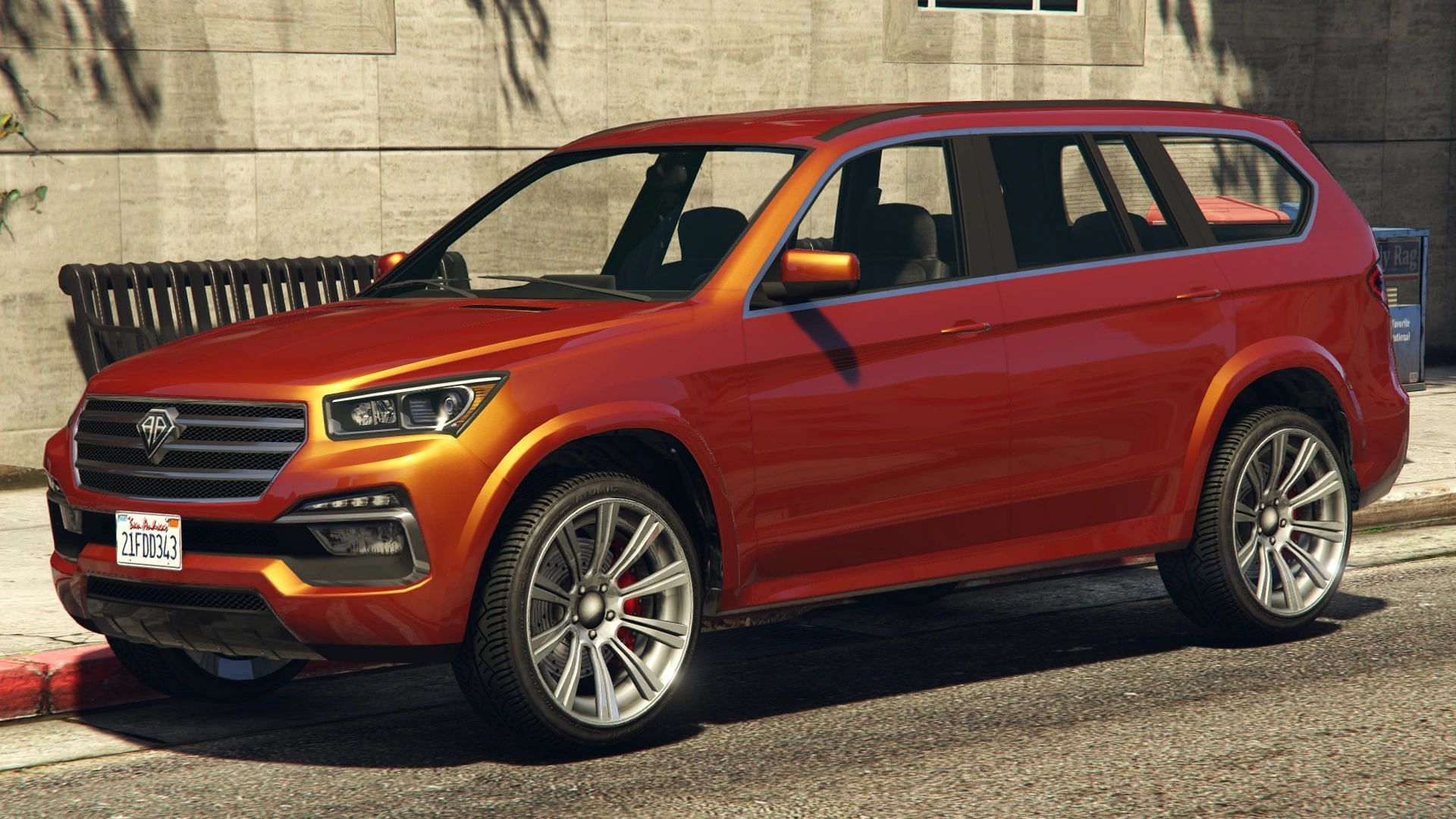 A picture of the luxury SUV (Image via GTA Wiki)