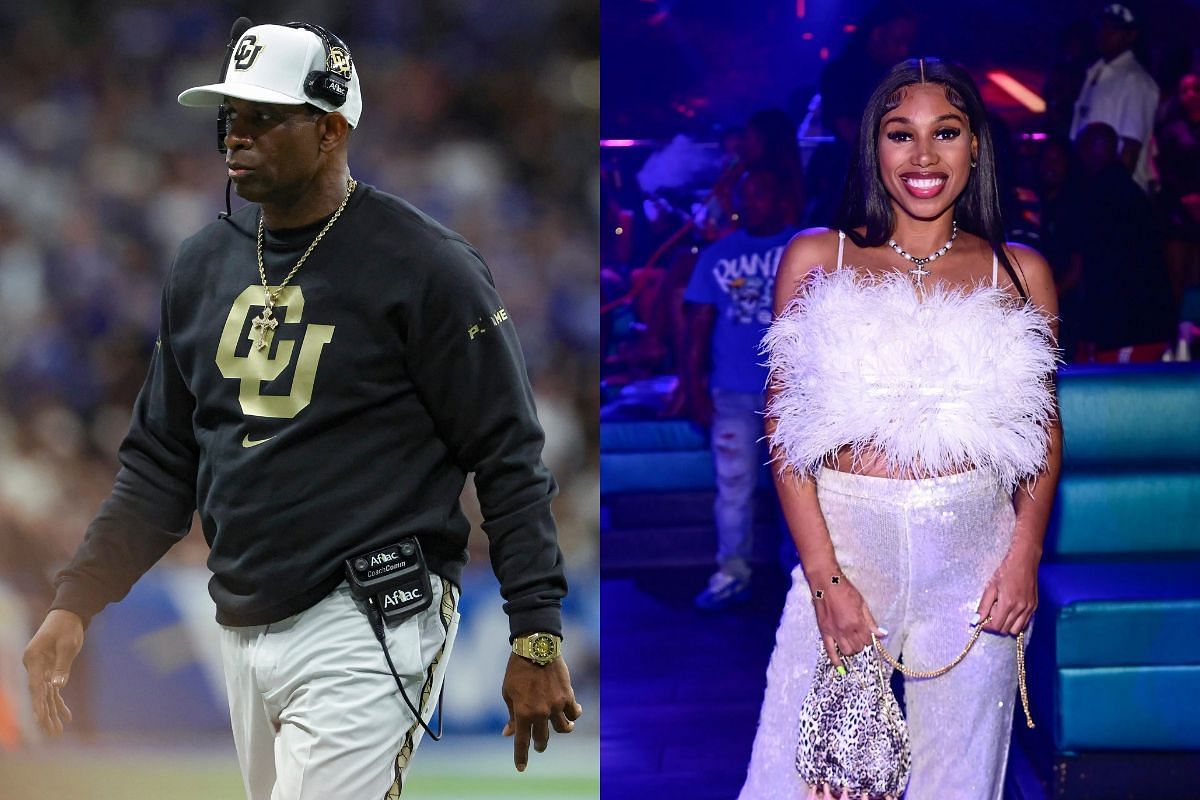 Deion Sanders&rsquo; daughter Deiondra drops 2-word message to sum up her emotions before getting on the world&rsquo;s fastest coaster (Image Credits - IMAGN/GETTY)