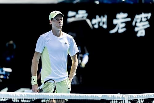 Jannik Sinner at the Australian Open - Source: Getty