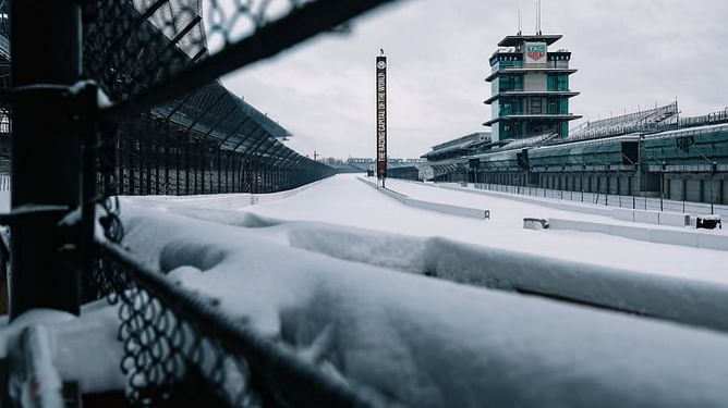 “One of the coolest things ever”: Fans react as visuals emerge of IndyCar’s most iconic venue covered in snow