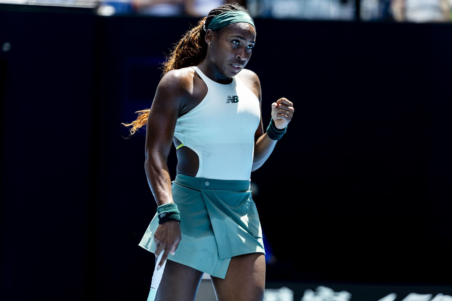 Coco Gauff at the Australian Open 2025. (Photo: Getty)