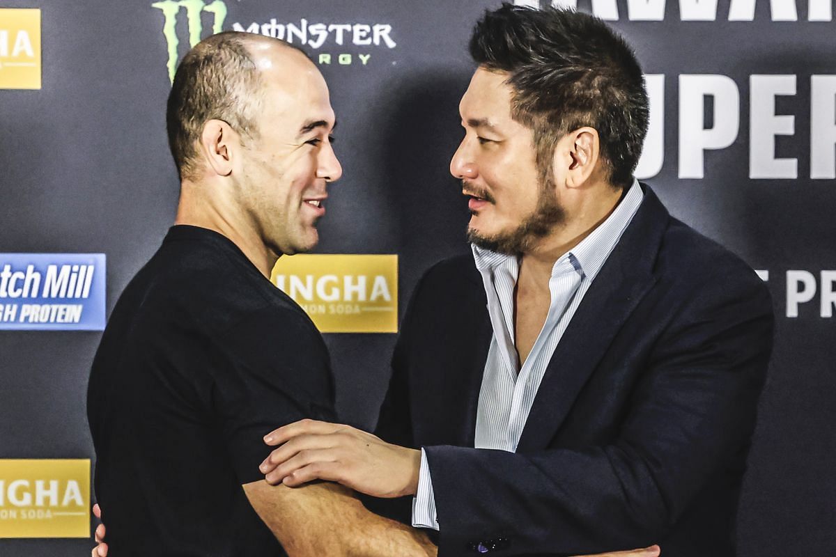 Chatri Sityodtong excited for what is in store for BJJ legend Marcelo Garcia in ONE Championship. -- Photo by ONE Championship