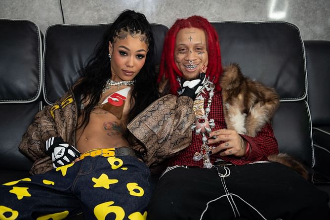 ⁠"Cheating on ya pregnant gf?" - Internet slams Trippie Redd over Coi Leray's post about infidelity
