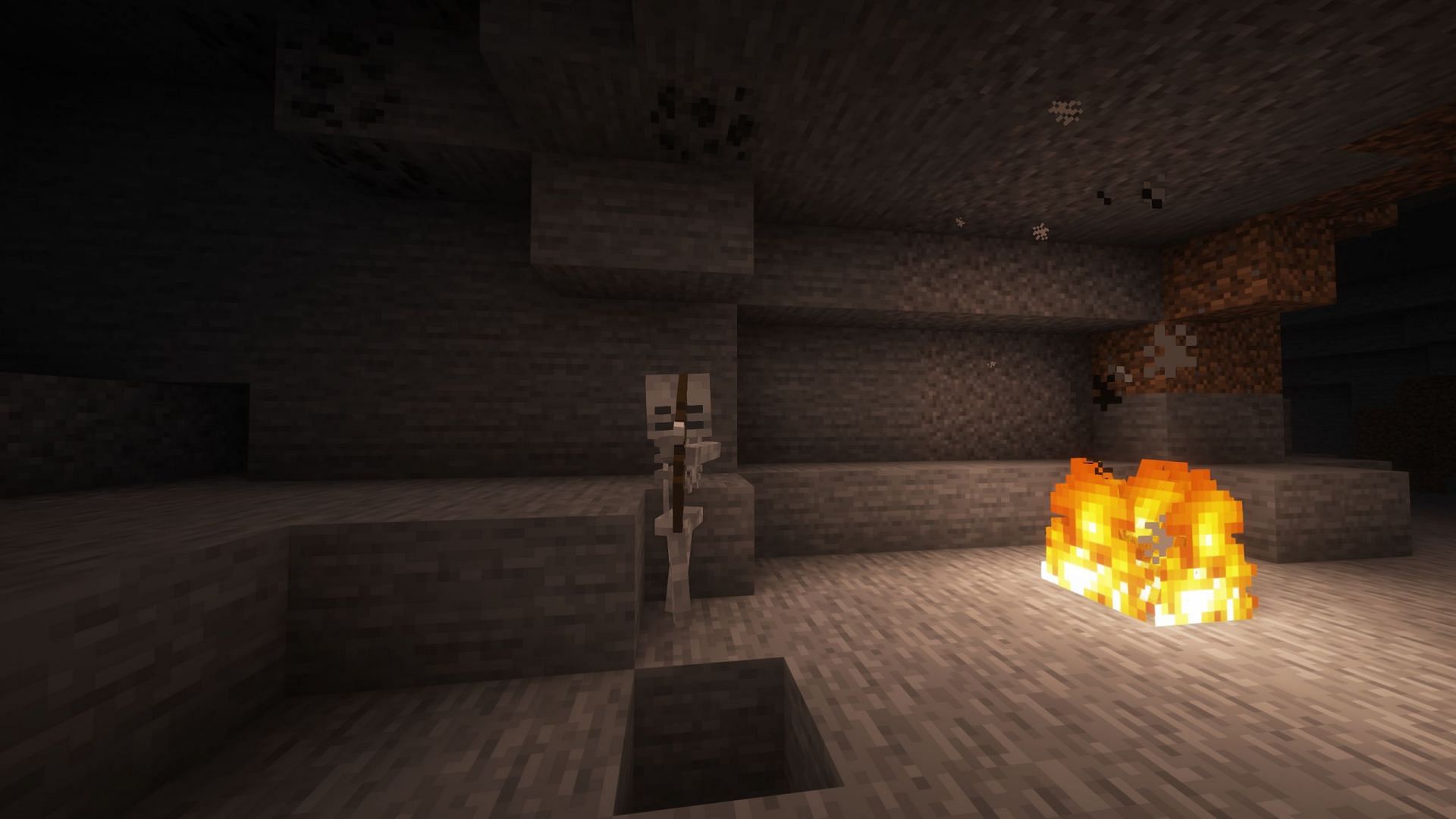 Arrows are one of the most common projectile attacks in Minecraft (Image via Mojang Studios)