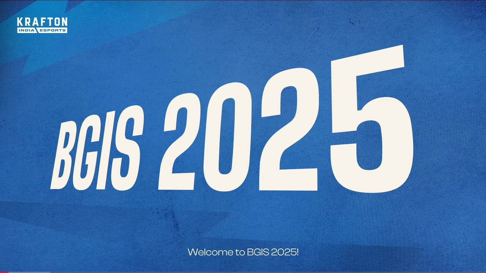 BGIS 2025 format and dates announced (Image via YouTube/Krafton India Esports)