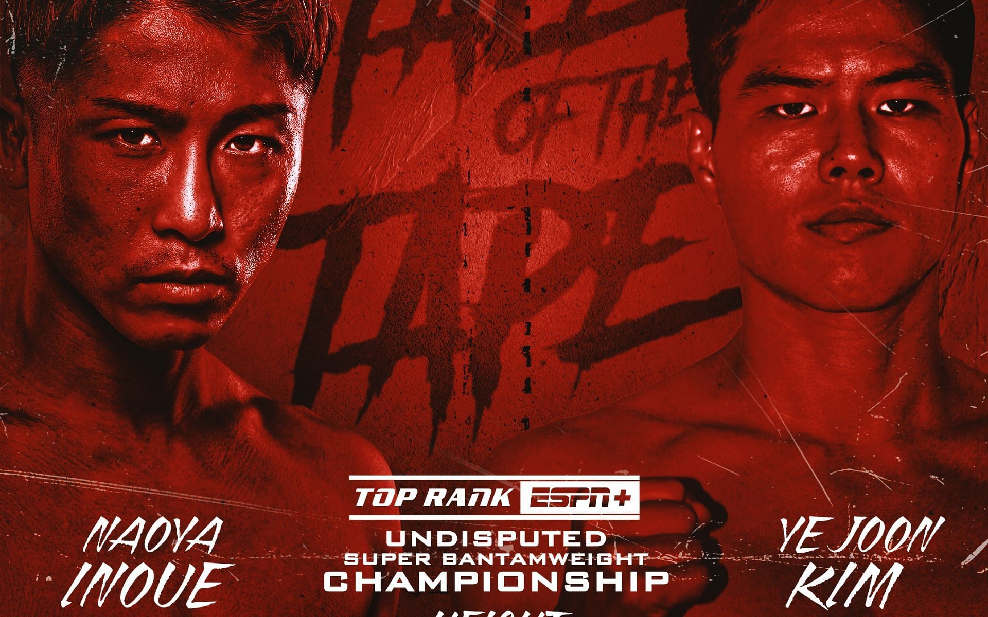 Full video highlights for Naoya Inoue (left) vs. Ye Joon Kim (right) available [Image courtesy: @trboxing on X]